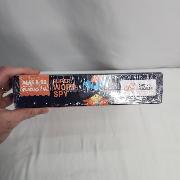 Chalk and Chuckles Super Word Spy  Word Games for Kids,-Adults Age 8-99, NEW - Picture 9 of 12